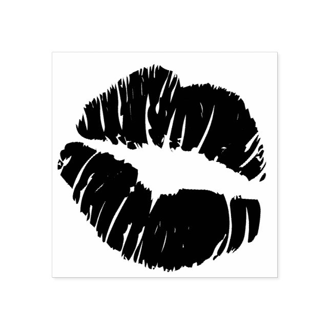 Sello De Caucho Gran Smooch (Impresión)