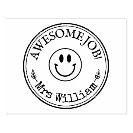 Sello De Caucho Gran trabajo educativo personalizado