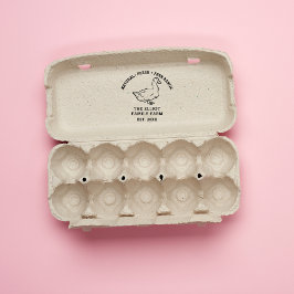 Sello De Caucho Granja familiar de cosecha de vintage personalizad