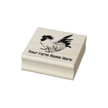 Granja personalizada de gallos de gallo de gallina