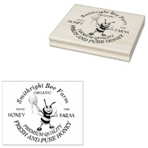 Granjero de miel de abeja personalizado