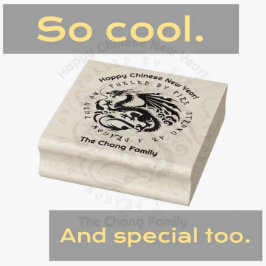 Sello De Caucho Guay 'Alimentado por el fuego, fuerte como un drag