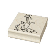 Guay Dragon Rubberstamp