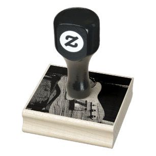 Sello De Caucho Guitarra maravillosa