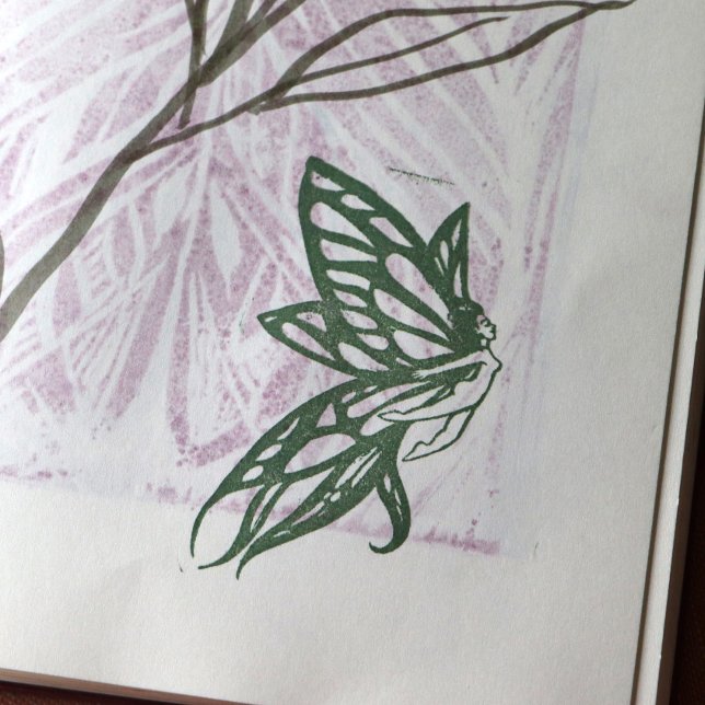 Sello De Caucho Hada (Subido por el creador)