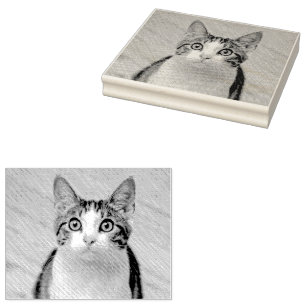 Sello De Caucho Haga su propio Mascota de fotografía Personalizado