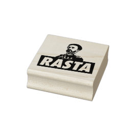 Sello De Caucho Haile Selassie Jah Rastafari Rasta Roots Stamp