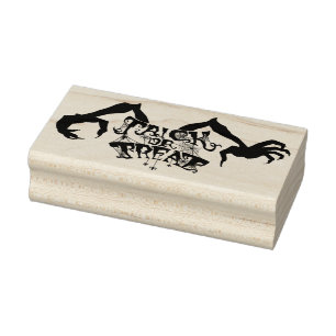 Sello De Caucho Halloween