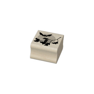 Sello De Caucho Halloween Bat