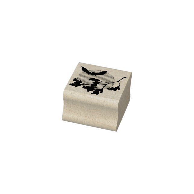 Sello De Caucho Halloween Bat (Sello)