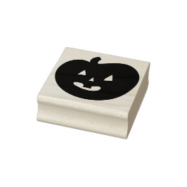 Sello De Caucho Halloween Jack-o-lantern