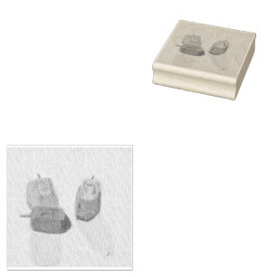 Sello De Caucho Hanukkah Dreidels