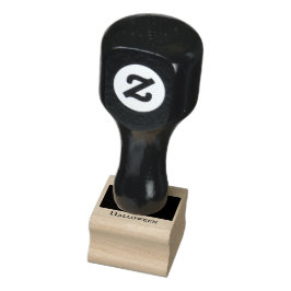 Sello De Caucho Happy Halloween Jack-o’-lantern Rubber Stamp