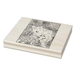 Sello De Caucho Happy Hollow Deer