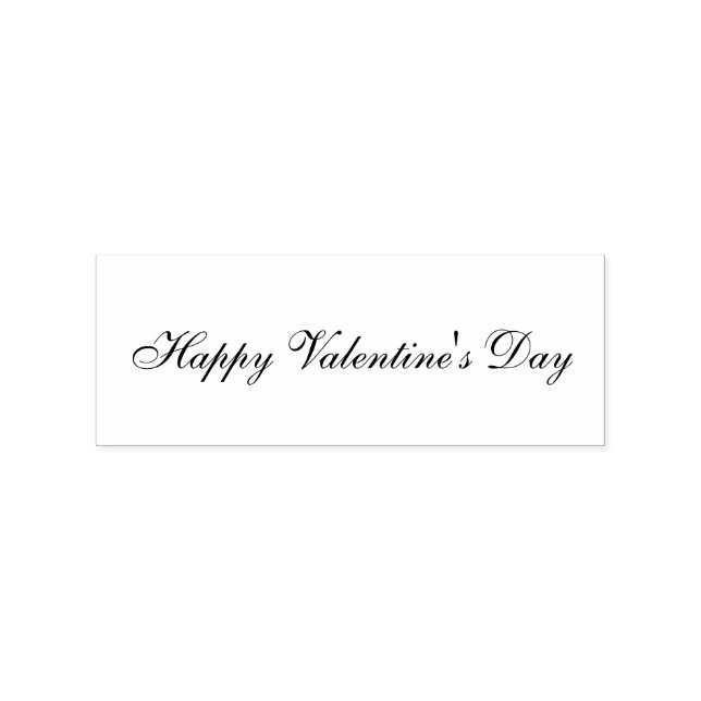 Sello De Caucho Happy Valentines Day Wooden (Sellado)