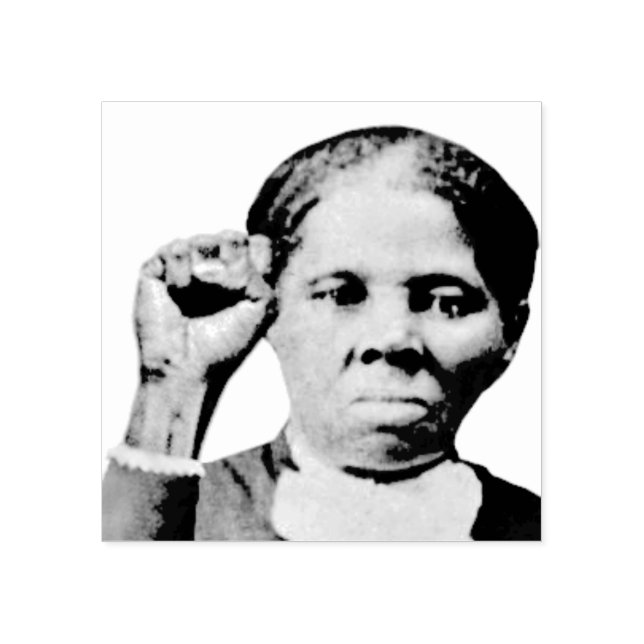Sello De Caucho Harriet Tubman Black Power Fist Bill 20 Dólares (Impresión)