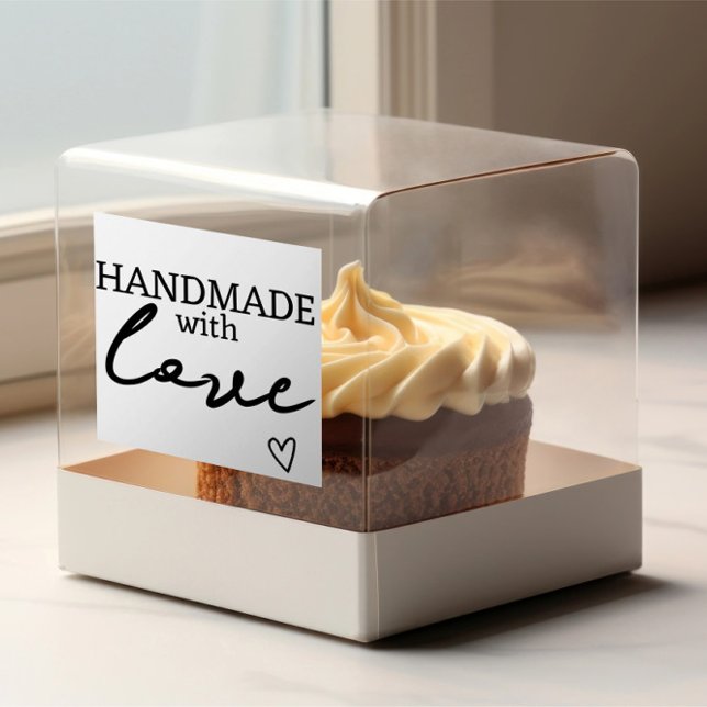Sello De Caucho Hecho a mano con amor (Handmade with love rubber stamp from Ricaso. Great stamp for business or personal craft use. 
)