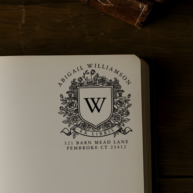 Sello De Caucho Heirloom Personalizado de estampado de la placa de (Subido por el creador)