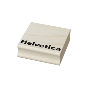 SELLO DE CAUCHO HELVETICA