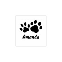 Hermosa Garra Personalizada de Gato y Perro
