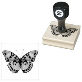 Sello De Caucho Hermosa mariposa Fancy II