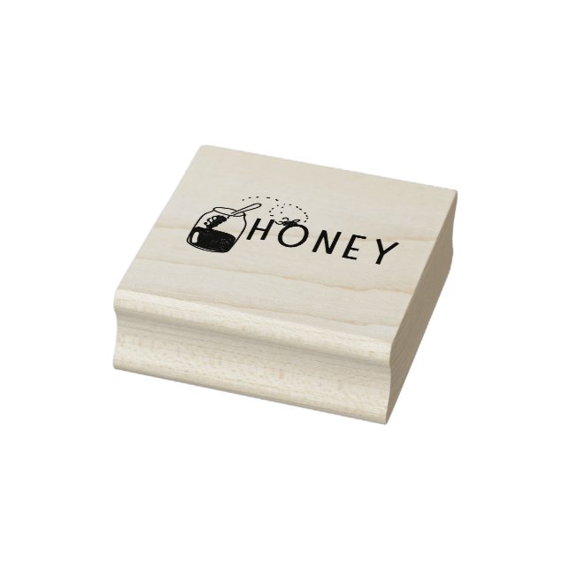 Sello De Caucho Honey Rubber Stamp (Sello)