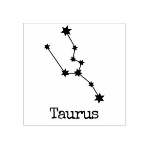 Sello De Caucho Horoscopio celeste Taurus