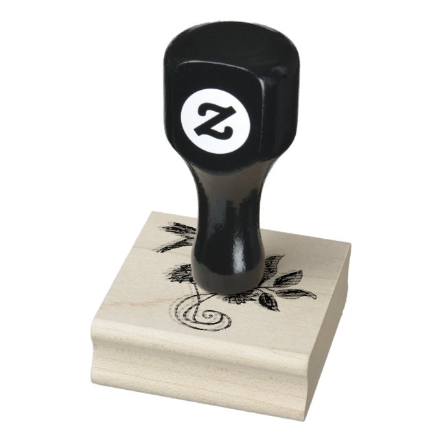 Sello De Caucho Hummingbird Flight Wood Art Stamp (Sello)