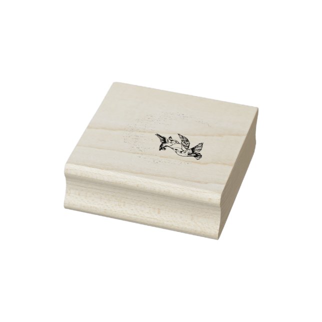 Sello De Caucho Hummingbird Fly (Sello)
