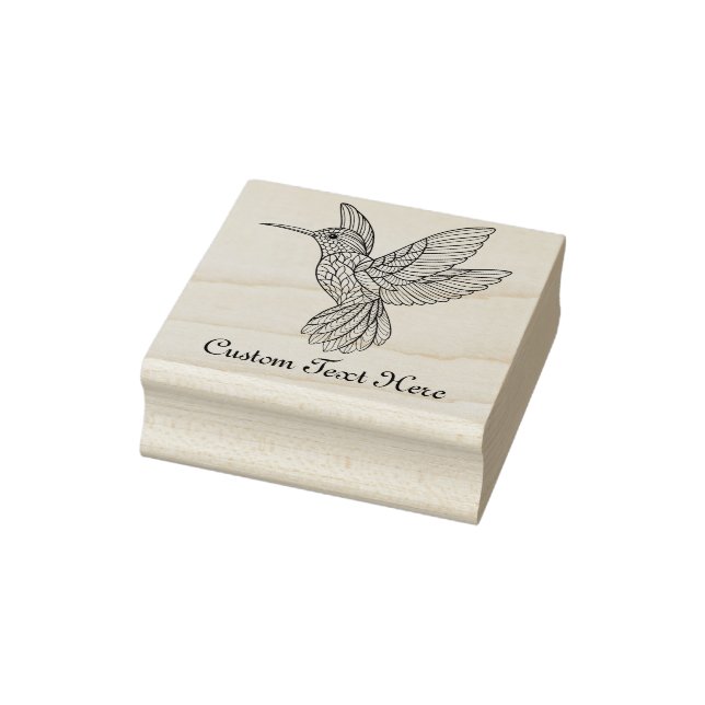 Sello De Caucho Hummingbird personalizado (Sello)
