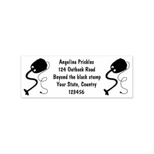 Sello De Caucho Humor del personalizado de aspiradora de cuajo