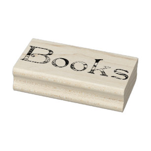 Sello De Caucho Ilustracion de Books Vintage