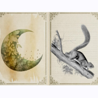 Sello De Caucho Ilustracion de cosecha de animales salvajes de ard