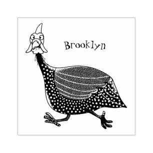 Sello De Caucho Ilustracion de personalizado de aves divertidos de