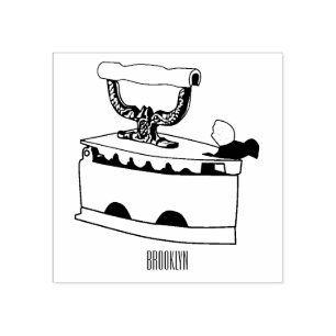 Sello De Caucho Ilustracion de personalizado de carbón vegetal