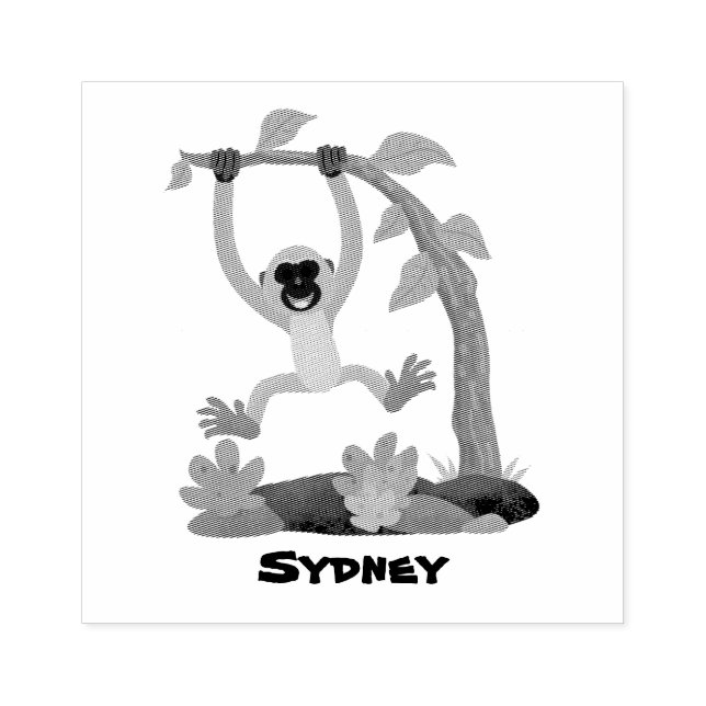 Sello De Caucho Ilustracion de personalizado de gambas de gambas a (Impresión)