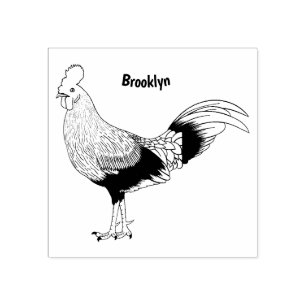Sello De Caucho Ilustracion personalizado de aves de Sri Lanka