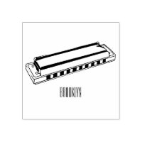 Ilustracion personalizado de Harmonica