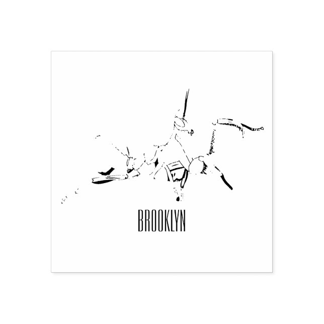 Sello De Caucho Ilustracion personalizado de mantis orquídea (Impresión)