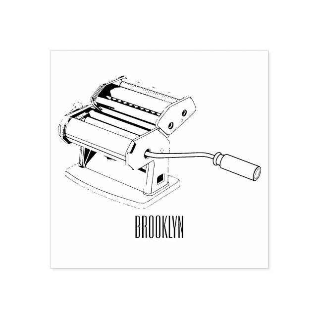 Sello De Caucho Ilustracion personalizado fabricante de pasta (Impresión)