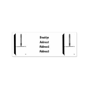 Sello De Caucho Ilustracion personalizado frigorífico de puerta fr