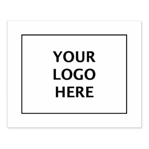 Sello De Caucho Imagen de 3" x 4" Cree su logotipo Gran Estampador