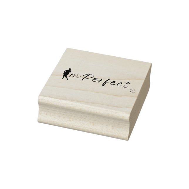 Sello De Caucho ImPerfect Wood Art Stamp (Sello)