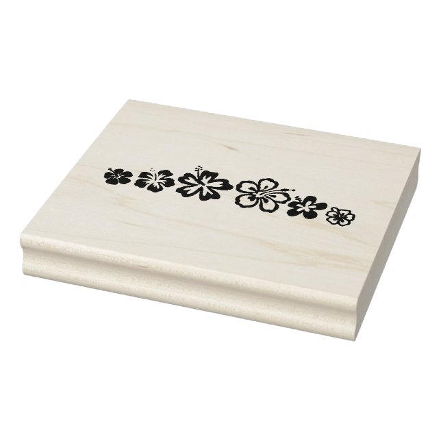 Sello De Caucho Impresión hawaiana (Sello)