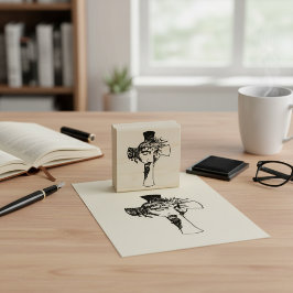 Sello De Caucho Impresiones Divinas - Jesús y la Cruz Arte en Made