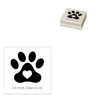 Sello De Caucho Imprimir el nombre personalizado personalizado per