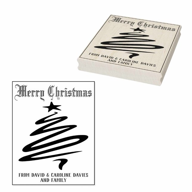 Sello De Caucho Imprimir sus propias tarjetas de Navidad (Subido por el creador)