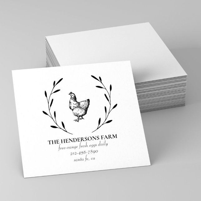 Sello De Caucho Información de la casa de campo del Personalizado  (Subido por el creador)