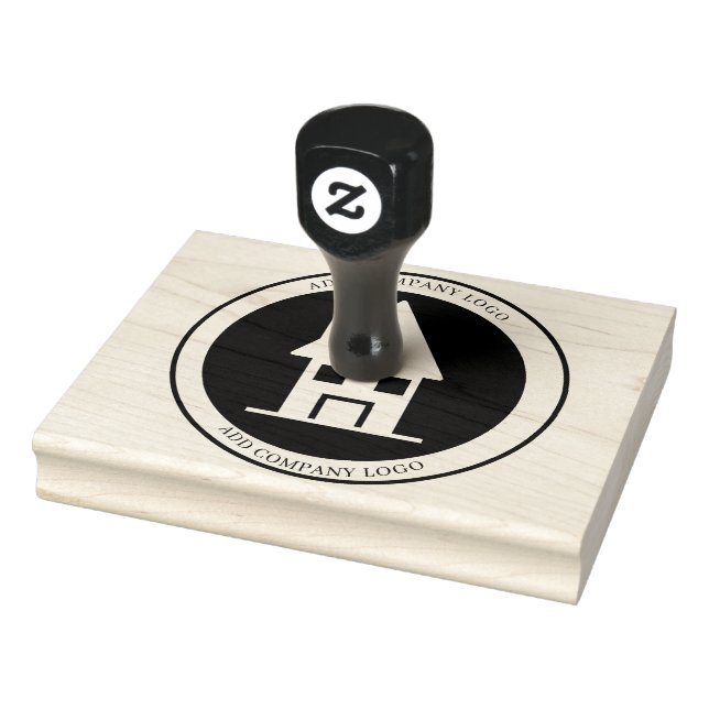 Sello De Caucho Introducción al marketing inmobiliario en negro y  (Sello)