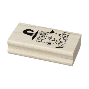 Sello De Caucho Invitación o tarjeta para beber brujas de Hallowee